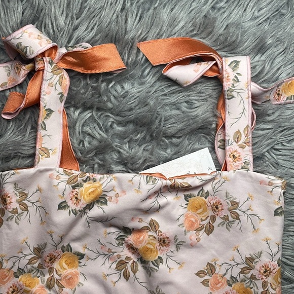 Floral One Piece Swimsuit - Picture 5 of 7